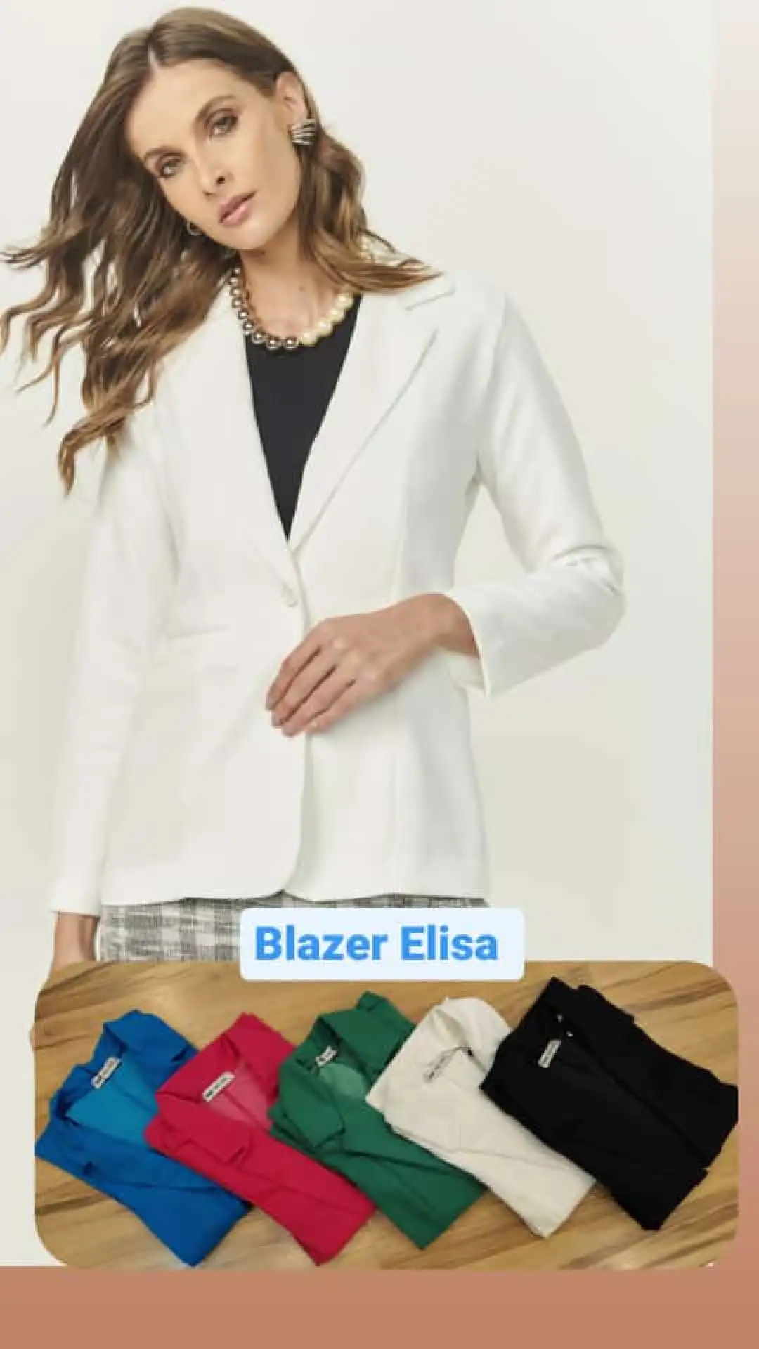 Blazer feminino Elisa