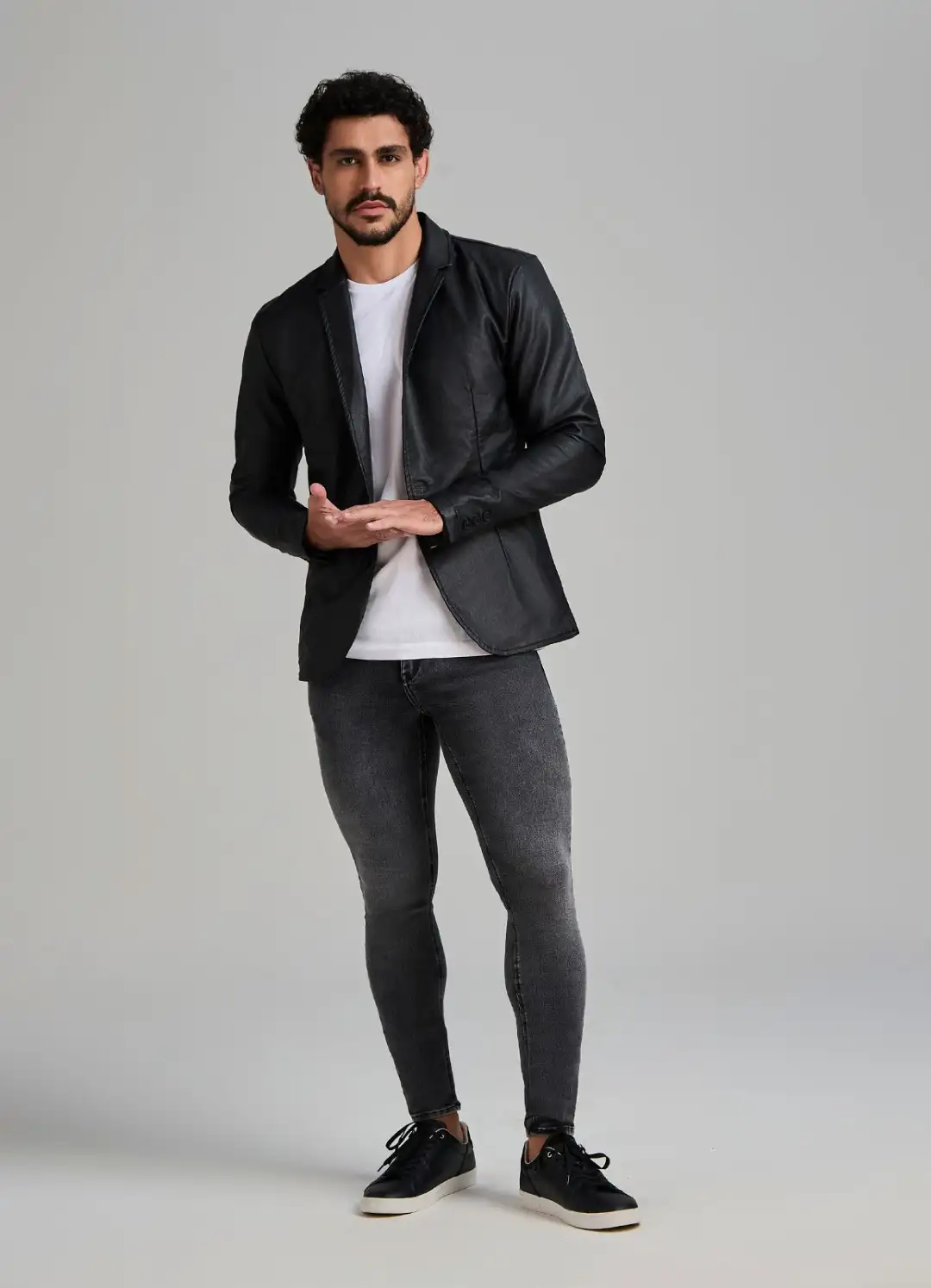 Blazer masc slim fit 